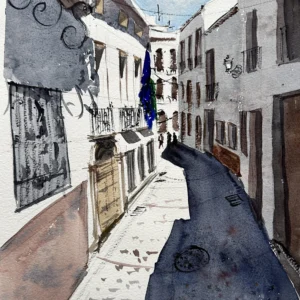 P00026- the quaint and the cobbled streets